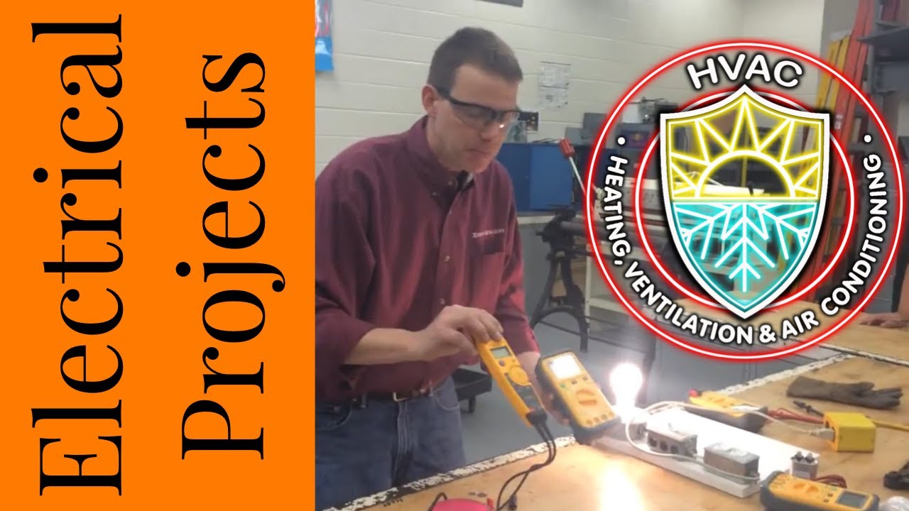 HVAC Basics: Electrical Project: Wiring Practice for Straight Cool Air Conditioning Condensing Unit