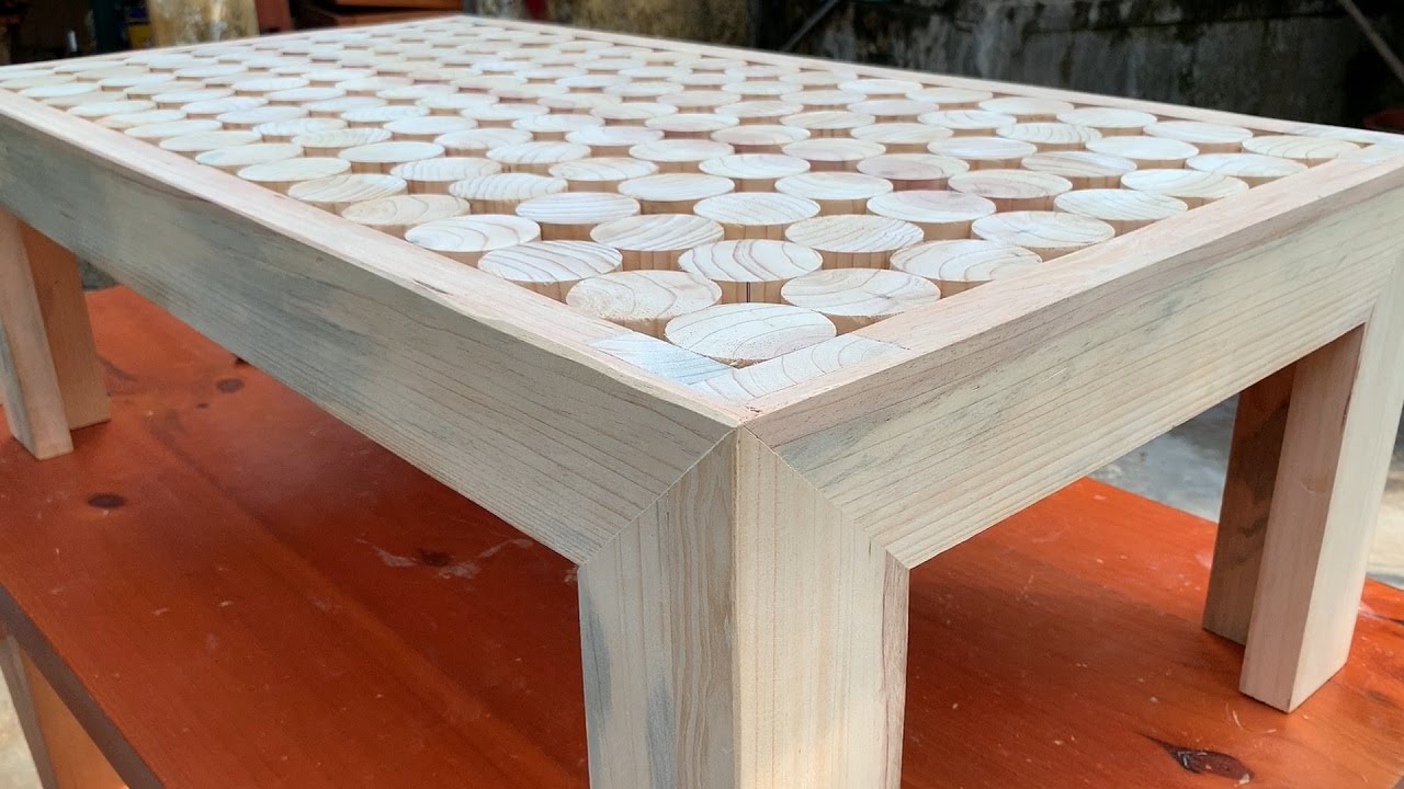 Ingenious And Creative Handmade Woodworking Plan On A New Level // A Perfect Table Will Surprise You