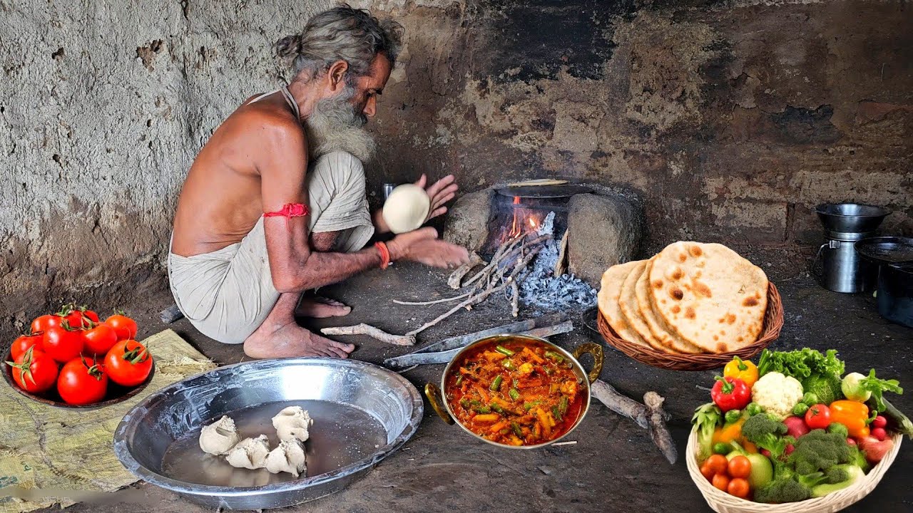 Chitrakoot एकांत जंगल में  वृद्ध संत जी कर रहे तपस्या सिद्ध मूर्ति पूर्ण होती है मनोकामनाएं