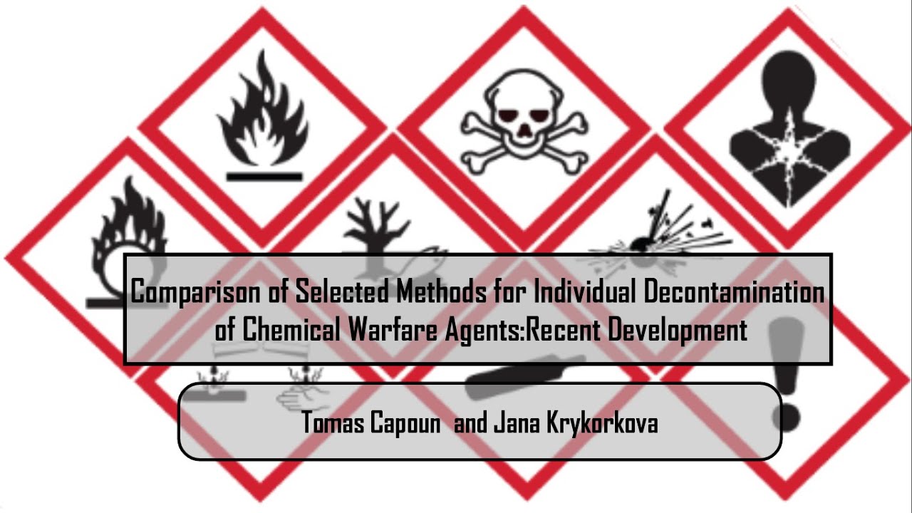 Comparison of Selected Methods for Individual Decontamination of Chemical Warfare Agents