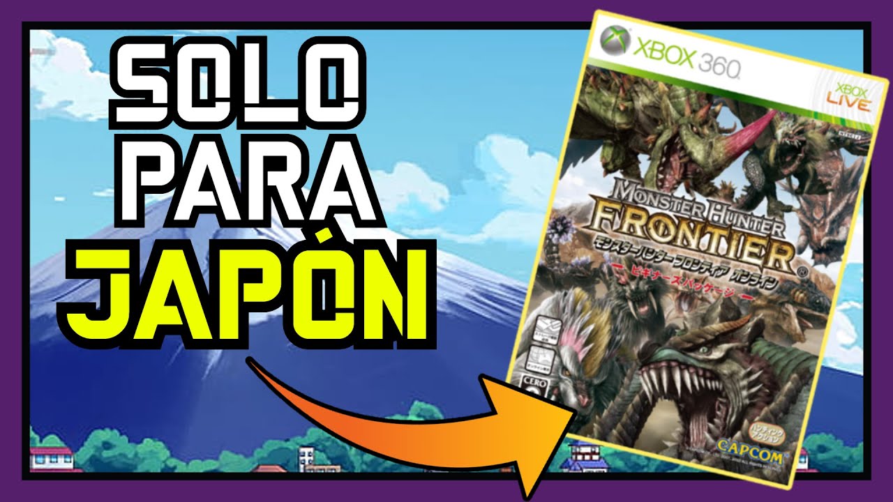 7 JUEGOS de MONSTER HUNTER EXCLUSIVOS de JAPÓN