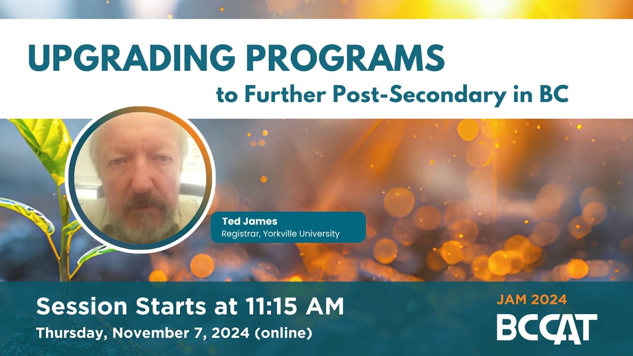 Upgrading Programs to Further Post Secondary in BC