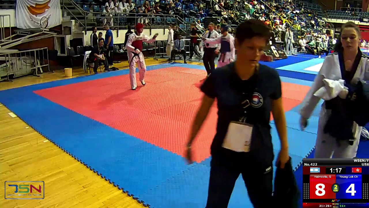 422- Yeung Lok Chun, Jonathan HKG vs. Haimovitz, Gili ISR 4:17
