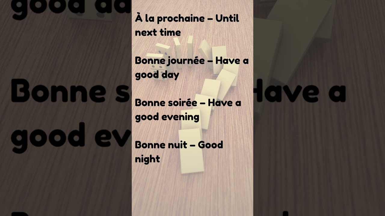 👋 French Farewells 🇫🇷 | Say Goodbye Like a Native! 