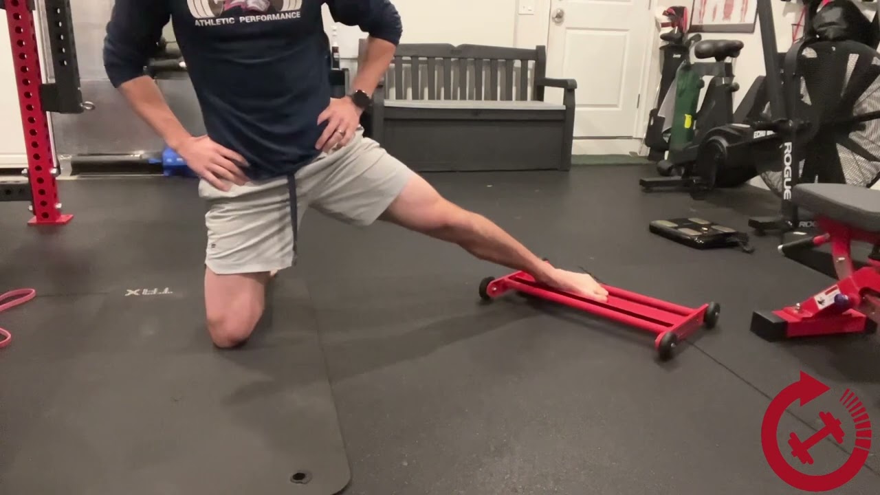 Hip Abduction - Glute Ham Roller