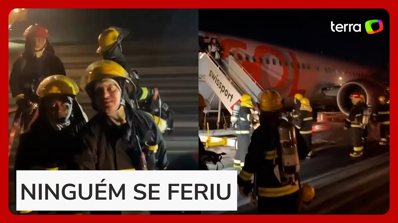 Avião da Gol bate em carro de manutenção durante decolagem no Rio