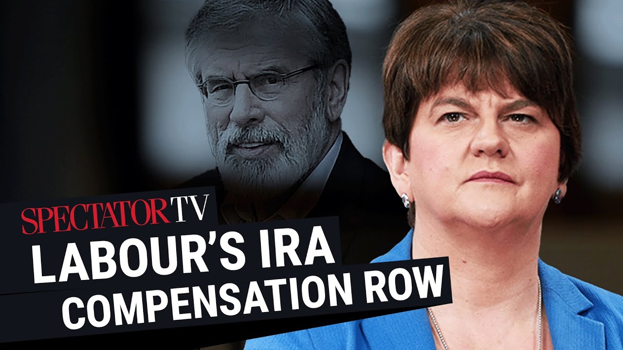 Should Gerry Adams get compensation from the British taxpayer? – with Arlene Foster