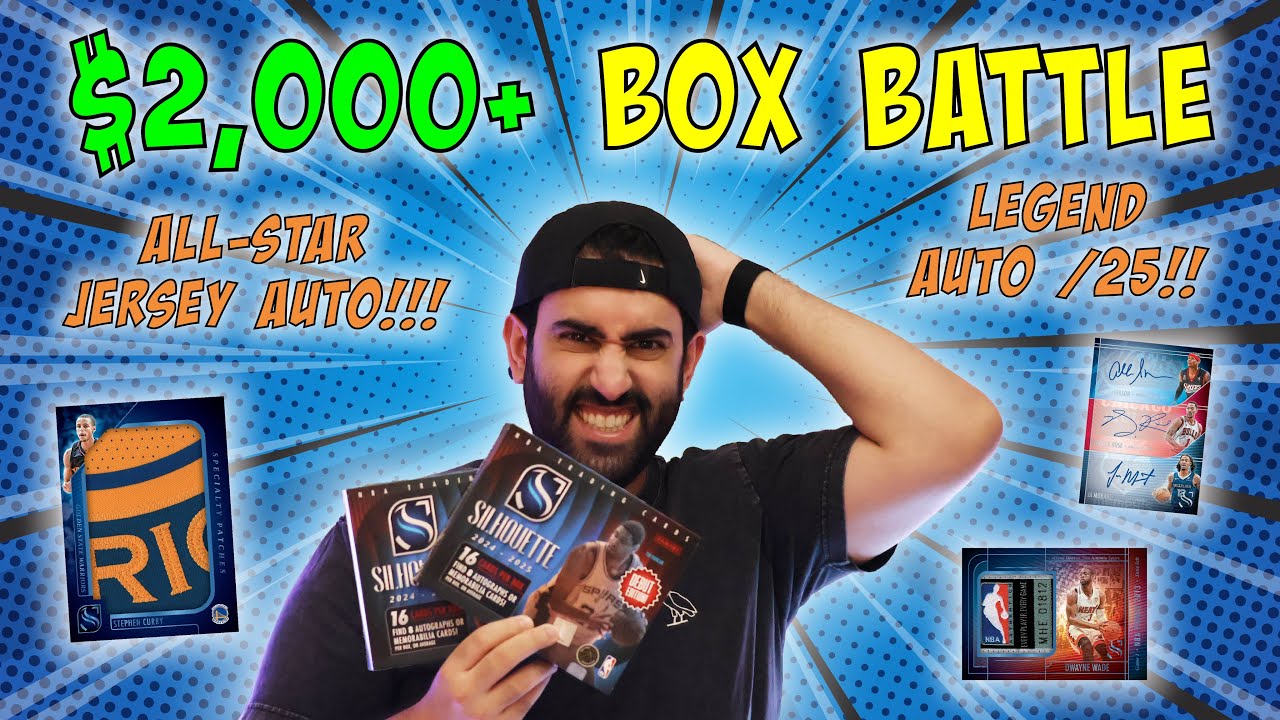 My Biggest Box Battle EVER! 2x Panini Silhouette Hobby Box Rip!!!