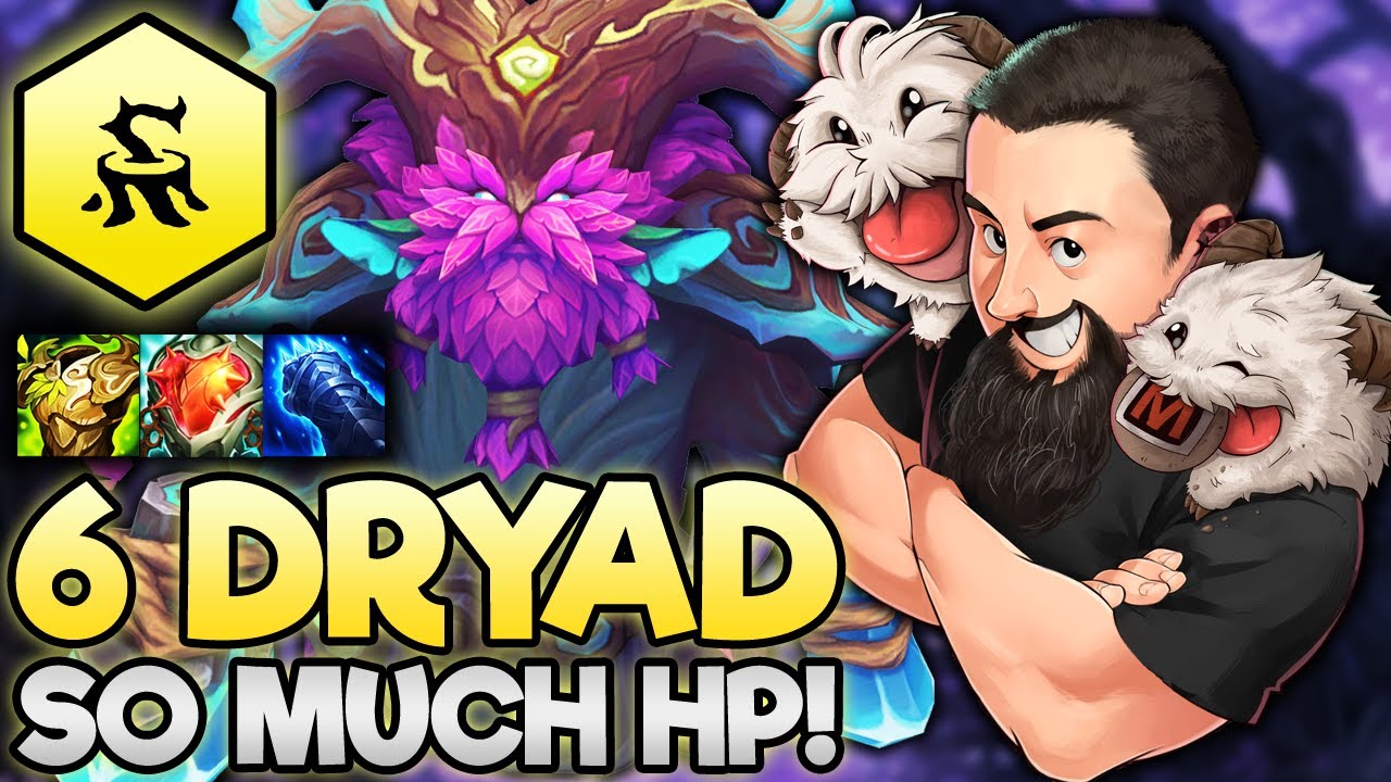6 Dryad - The Lore Behind TFT's Dryad Trait!! | TFT Inkborn Fables | Teamfight Tactics