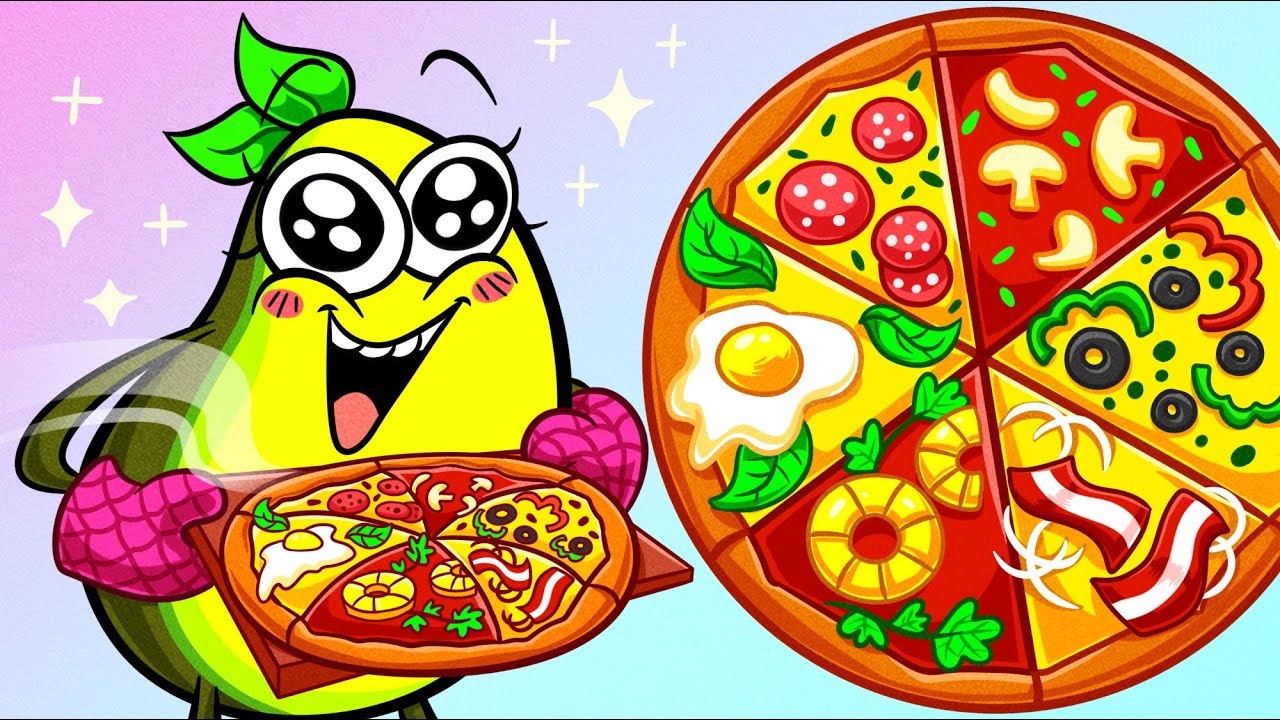 PIZZA CHALLENGE 🍕 Fast Food vs Healthy Food 🍕 Avocado Couple Diet