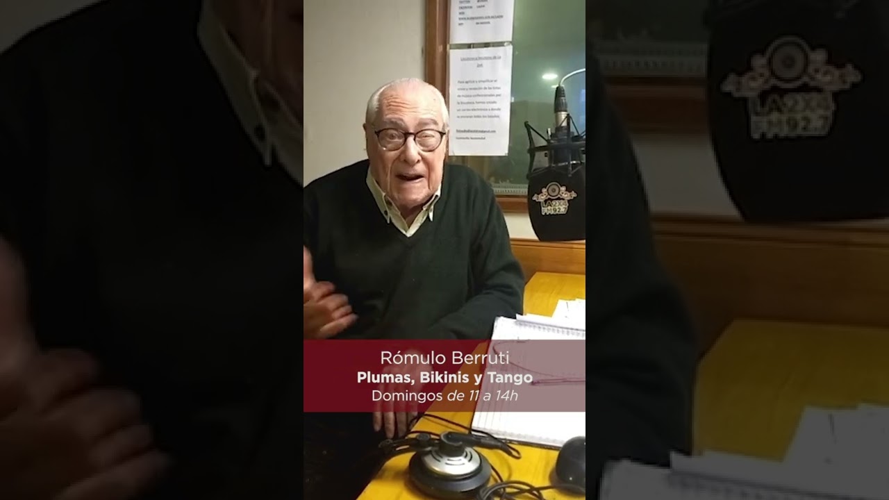 R&oacute;mulo Berruti saluda a sus oyentes
