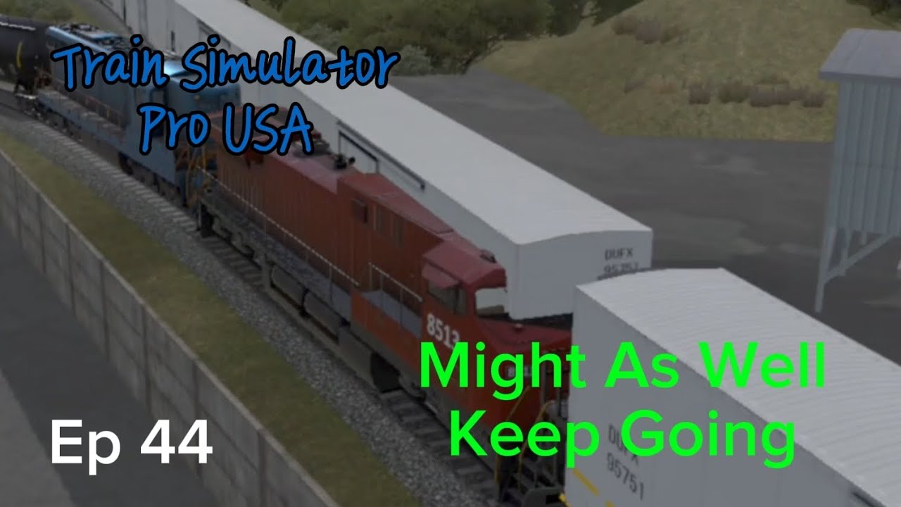 Train Simulator Pro USA/ Ep 44/ Mobile/ Might as well keep going 