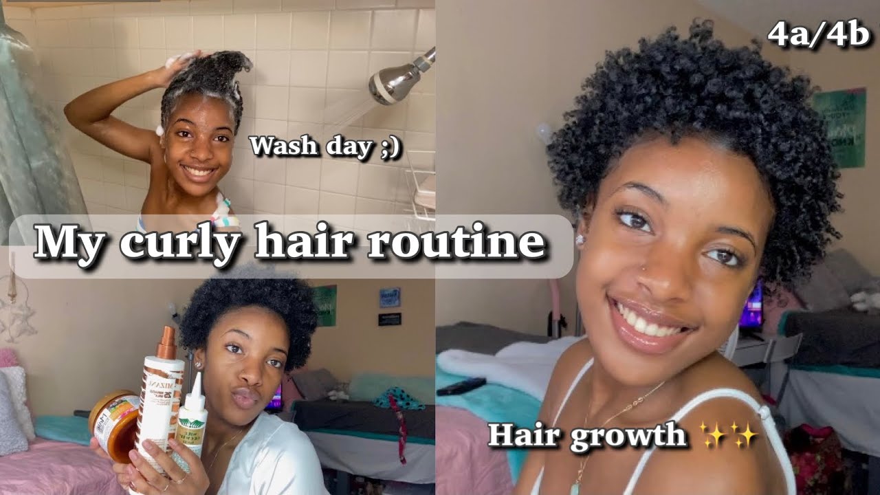 My Curly Hair Routine |2021| *9 months post big chop