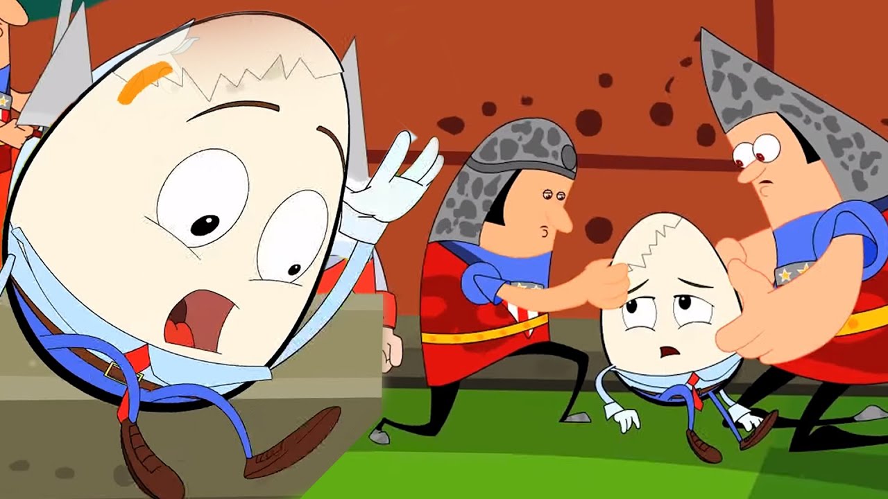 Humpty Dumpty saß auf Mauer in Deutsch | Kinderreime Zusammenstellung für Kinder