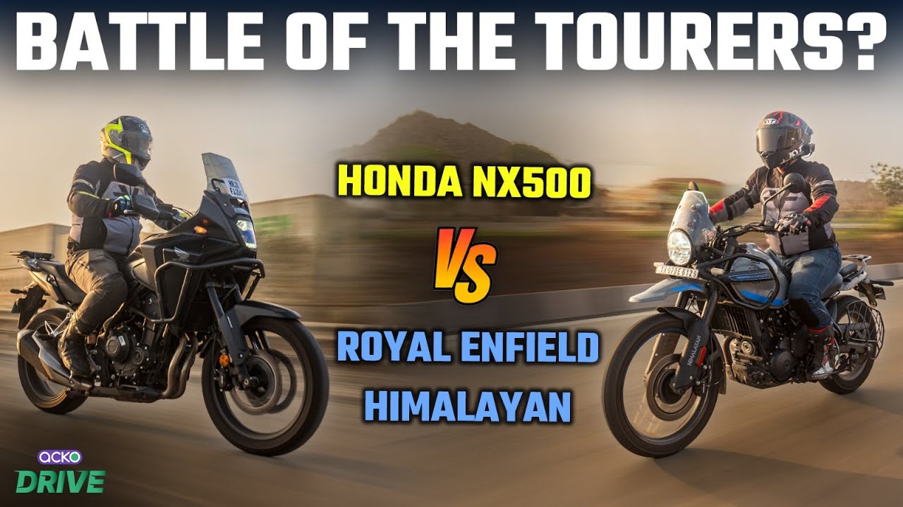 Royal Enfield Himalayan 450 vs Honda NX500 Comparison | Which ADV Motorcycle Can “Tour” Better?