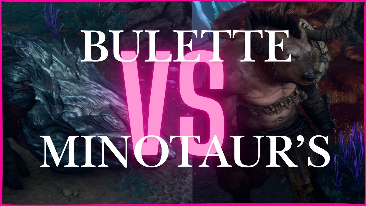 Baldur's Gate 3: Bulette VS Minotaur's - Who would win in a fight?!
