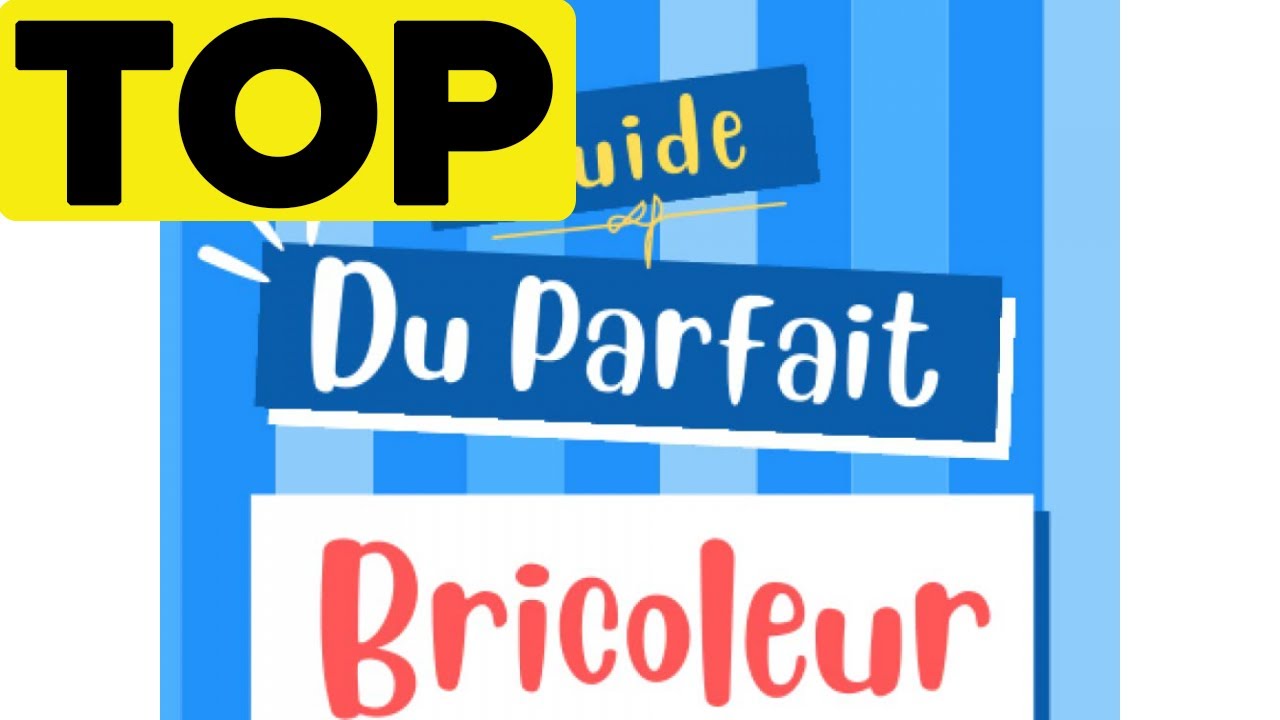 🏆 TOP 3 MEILLEUR LIVRE POUR APPRENDRE LE BRICOLAGE 2025 🛠️