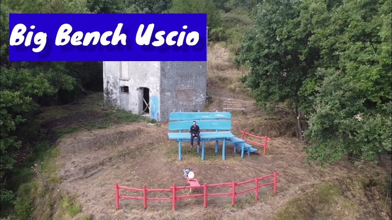 La panchina gigante di Uscio [BIG BENCH]
