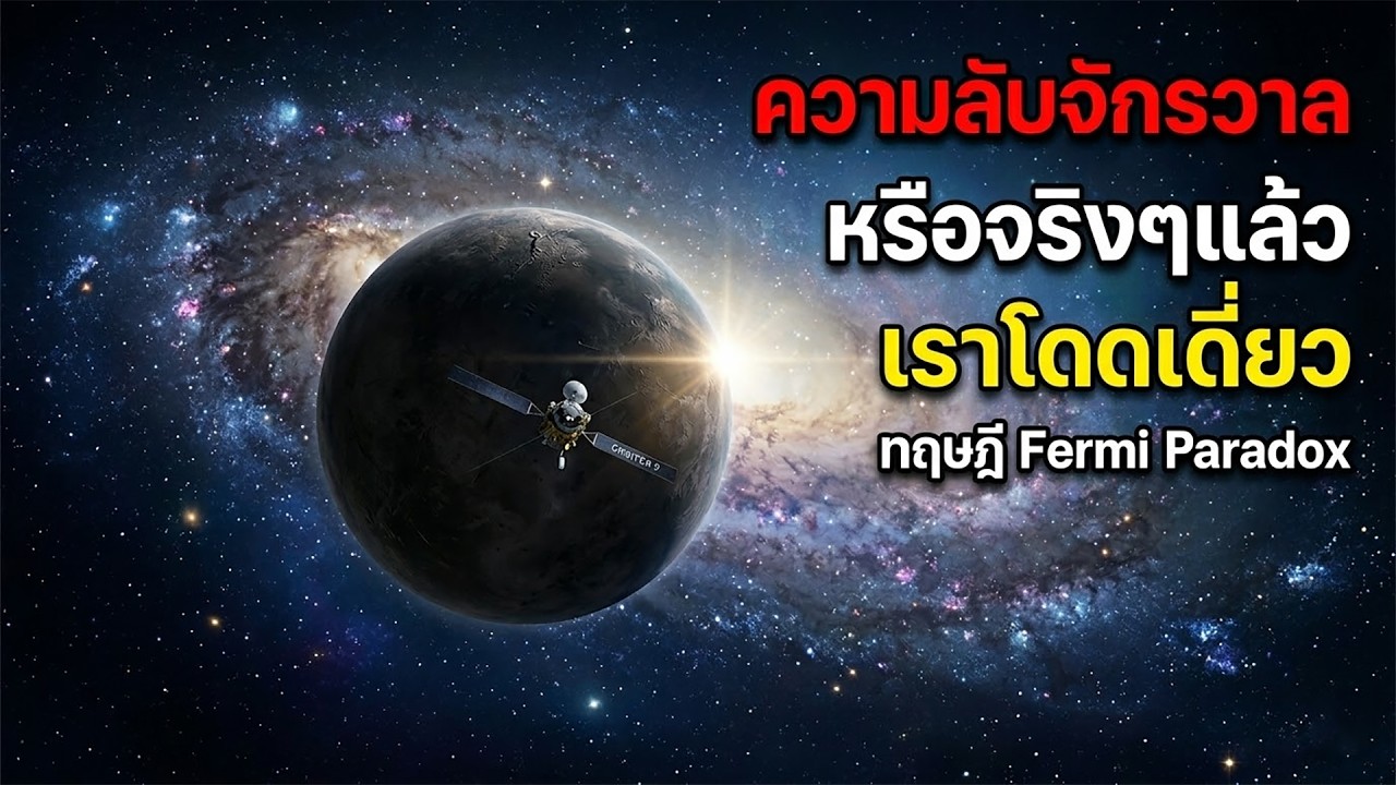 ความลับจักรวาลที่น่ากลัวที่สุด ทำไมเราถึงโดดเดี่ยว? สรุปทฤษฎี Fermi Paradox