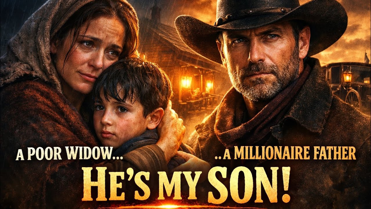 A Poor Widow Raised a Lost Child — Until a Millionaire Cowboy Came and Said, “He’s My Son”
