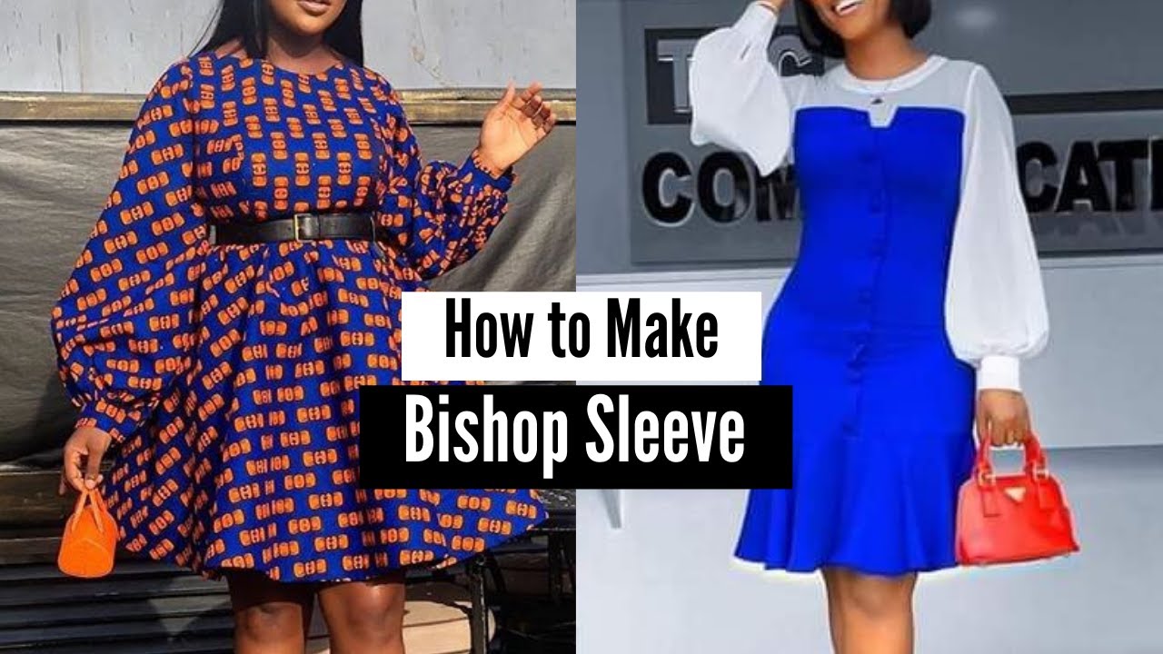 Easy Way to Cut BISHOP SLEEVE |DIY Trendy Bishop Sleeve with Cuff Cutting and Stitching Tutorial