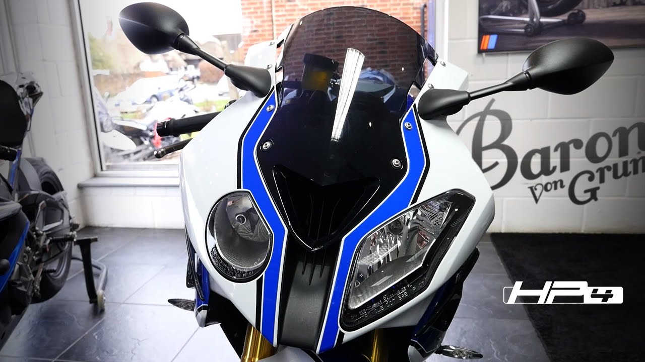 BMW HP4 - Workshop Crash Rebuild