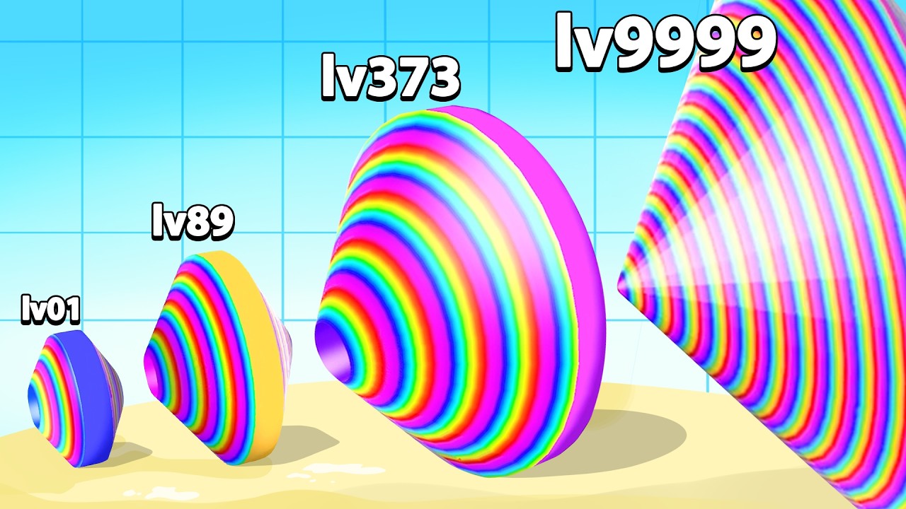 Max Level Layers! - CIRCLE UP (ASMR Gameplay) #gameluctus