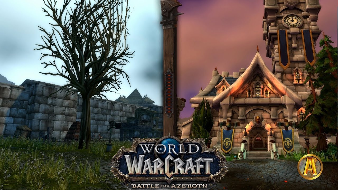 Evolution of Stromgarde & Arathi Highlands [Battle for Azeroth 8.0.1]
