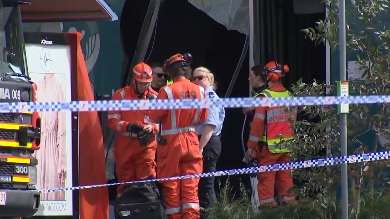 Man dead and woman injured after car crashes into clinic in Melbourne