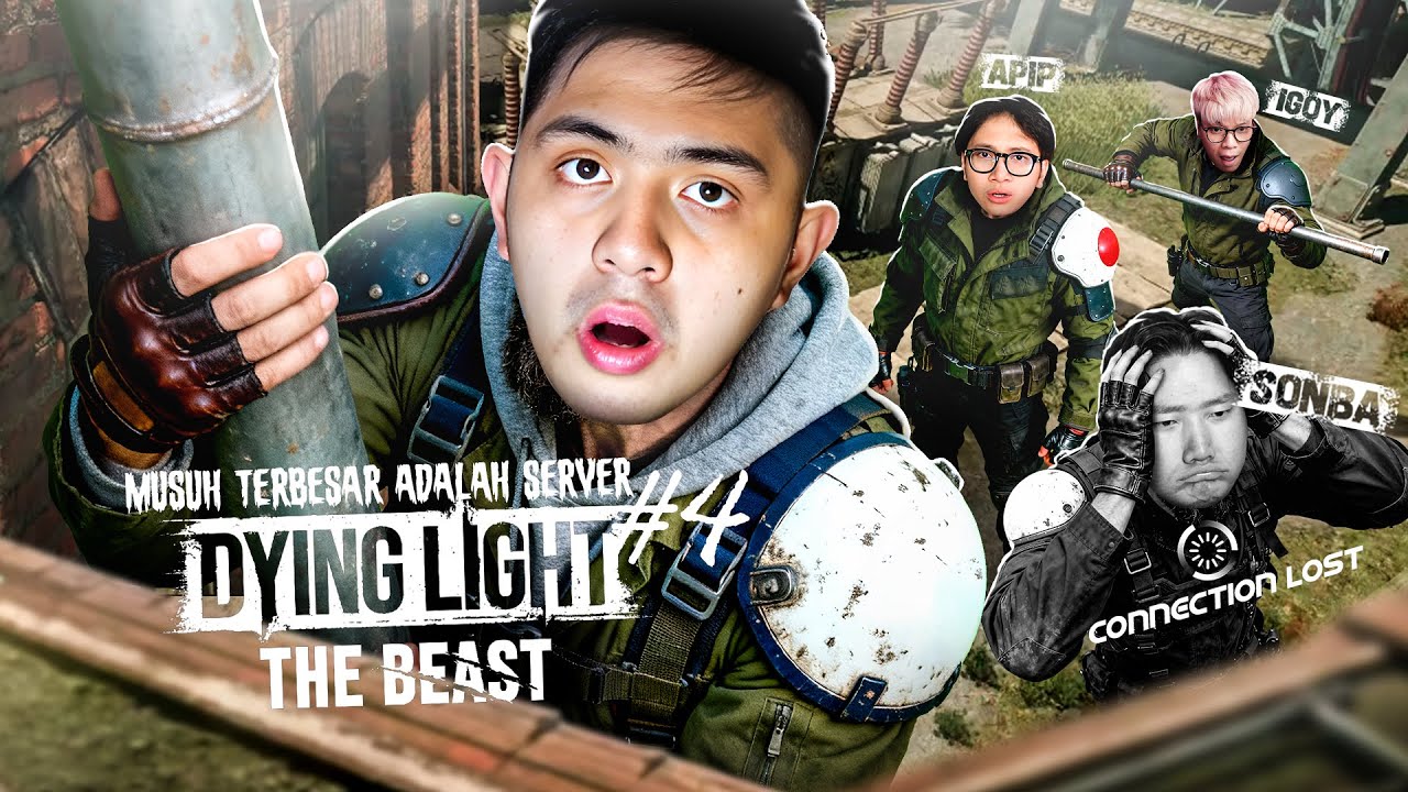 EMANK ZOMBIE BUKAN MUSUH KITA YG UTAMA TAPI SERVERNYA !!!  [ Dying Light The Beast ] Part 4