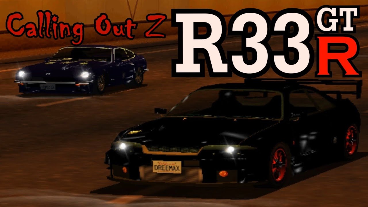 Tokyo Xtreme Racer 2: Nissan Skyline R33 GT-R Settings & Gear Ratio. Challenging Devil Z on Wangan! 