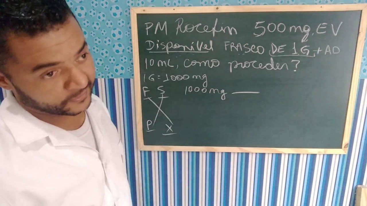 Cálculo de Medicação / Rocefin