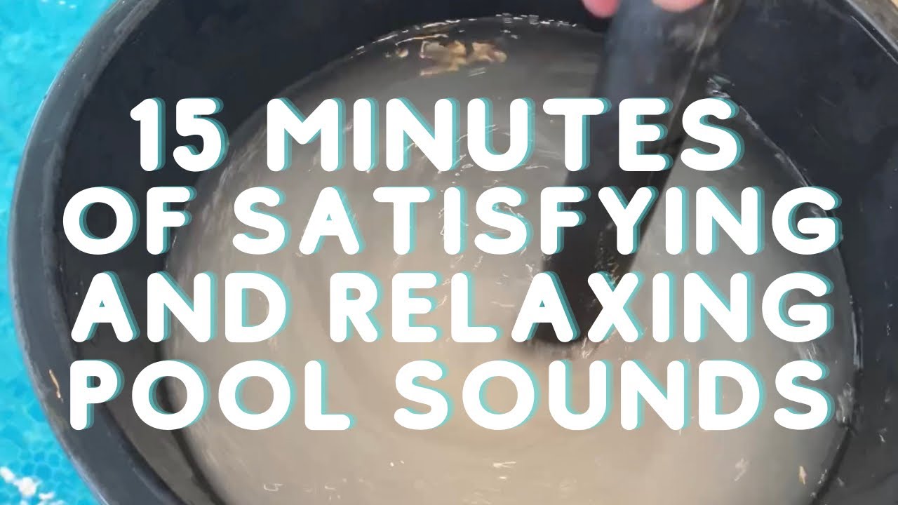 Very satisfying pool sounds