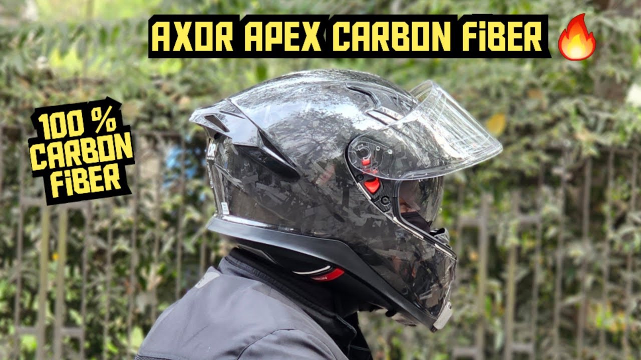 Axor Apex Carbon Fiber Helmet review!! Most affordable Carbon fiber helmet!!
