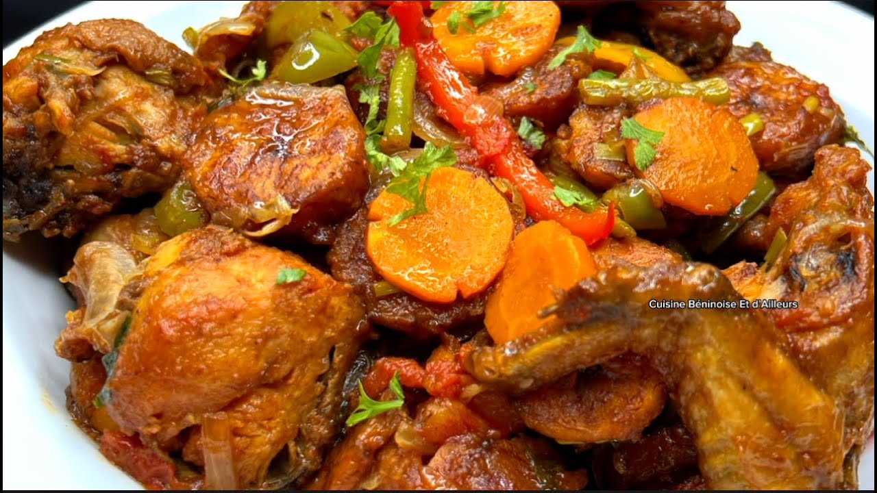 Poulet DG à ma façon😋