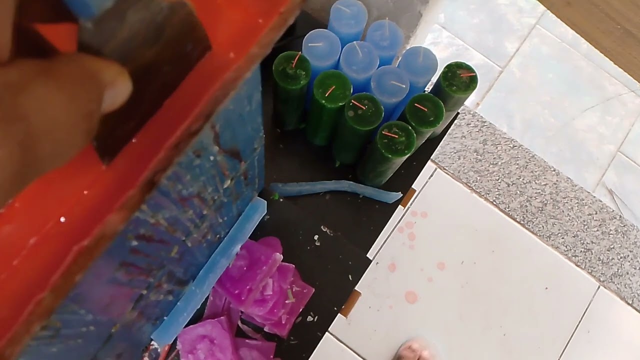 A MAGIA DA FABRICAÇÃO DE VELAS 7 DIAS