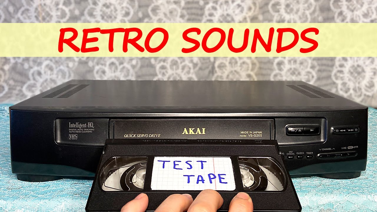 100% retro ASMR. Without a voice. Only VCR sounds