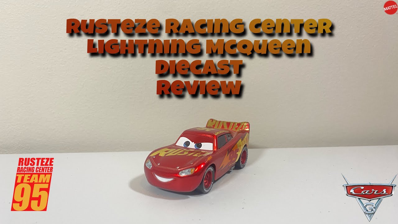 Mattel Disney Pixar Cars 3 | Rusteze Racing Center Lightning McQueen | Die-cast Review