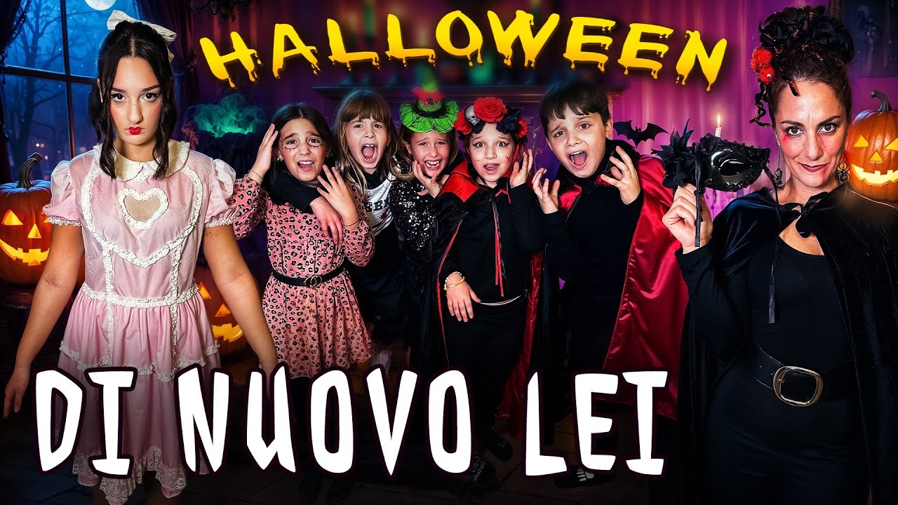 ANSIA:la BABYSITTER più CATTIVA del mondo si INTRUFOLA nella nostra FESTA di HALLOWEEN! 😱 *paura*