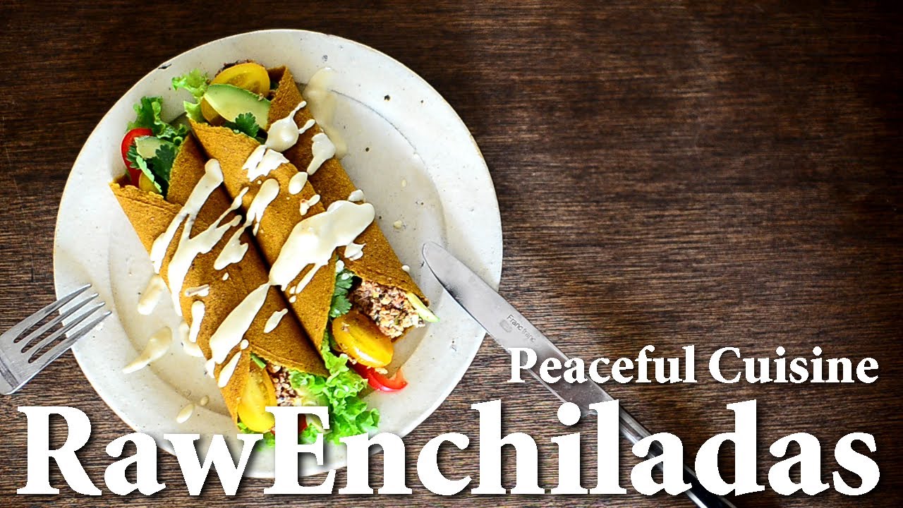 Enchiladas (raw vegan) ☆ エンチラーダの作り方