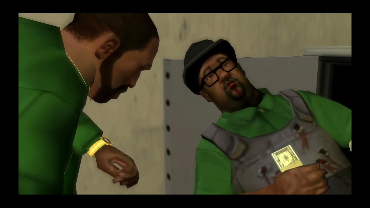 GTA San Andreas End Of the Line Cutscenes and Other With End Credits