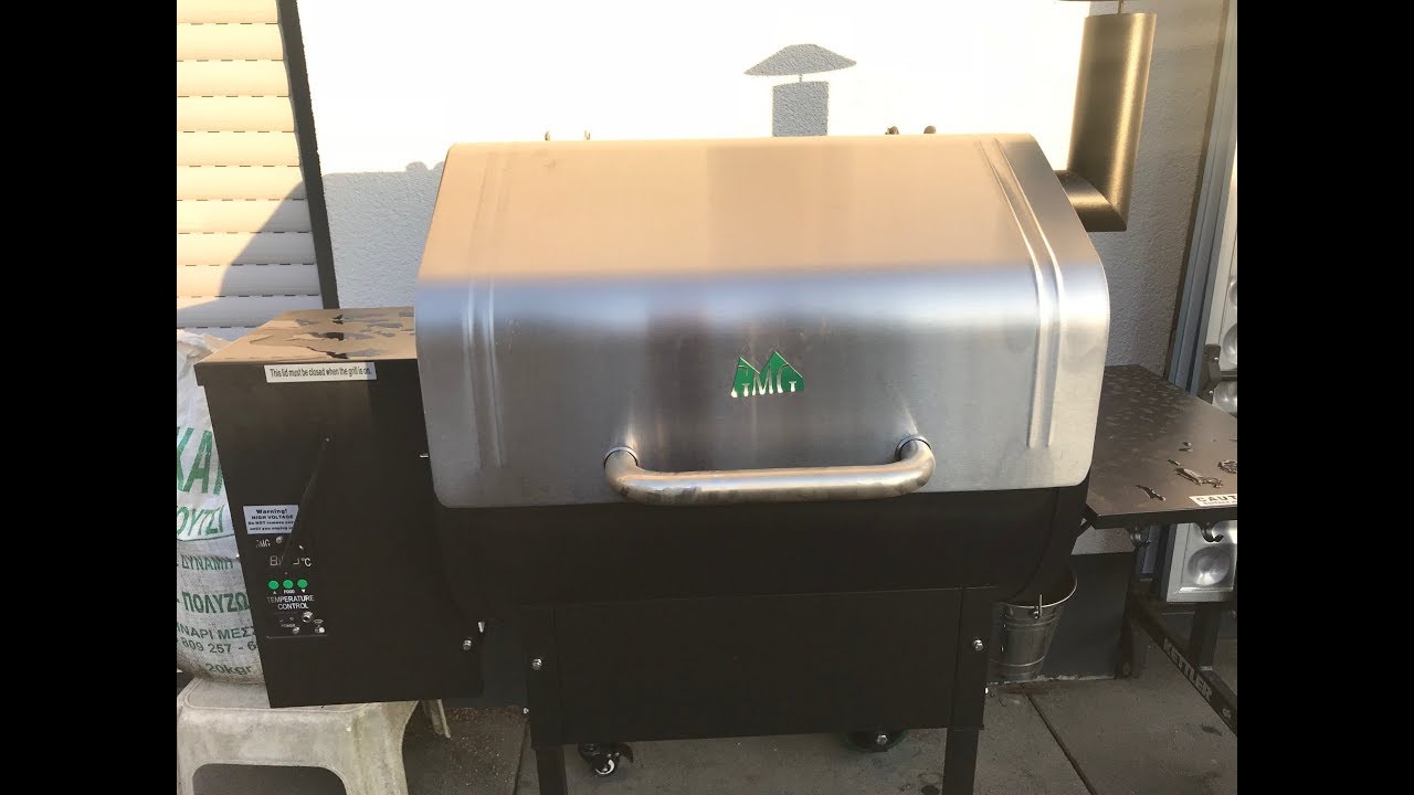 GMG Daniel Boone Pelletgrill UNBOXING und INBETRIEBNAHME - deutsches Grill- und BBQ-Rezept - 0815BBQ