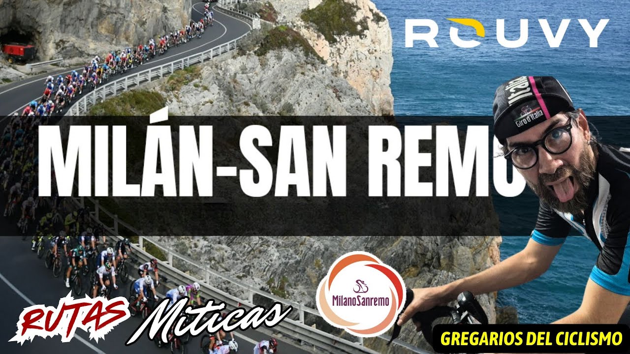 🔴 GREGARIOS EN VIVO! ROUVY: MILANO - SAN REMO | ¿Podrá el Gregario Subir la Cipressa y el Poggio?