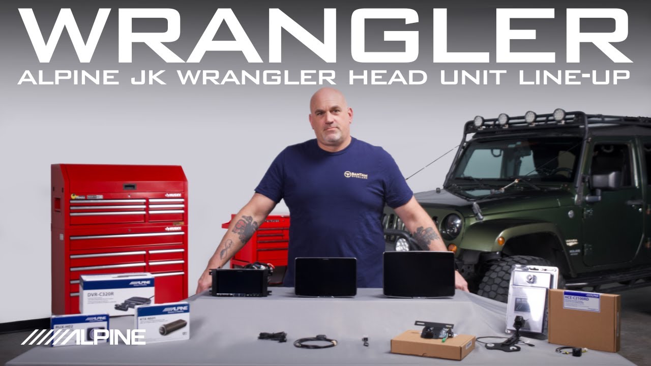 Головные устройства и аксессуары Alpine JK Wrangler | Jeep Wrangler JK 2007–2018