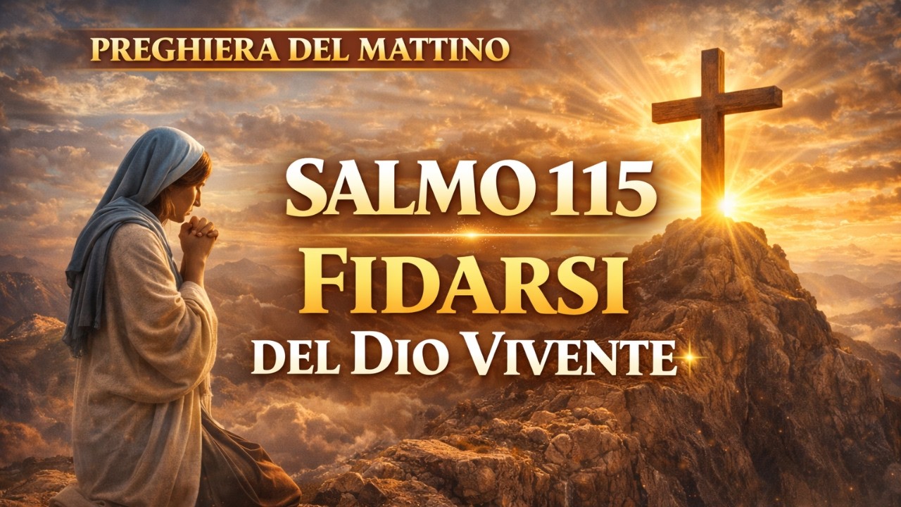 Prima di iniziare la giornata ascolta questa preghiera | Salmo 115 per fidarsi del Dio vivente