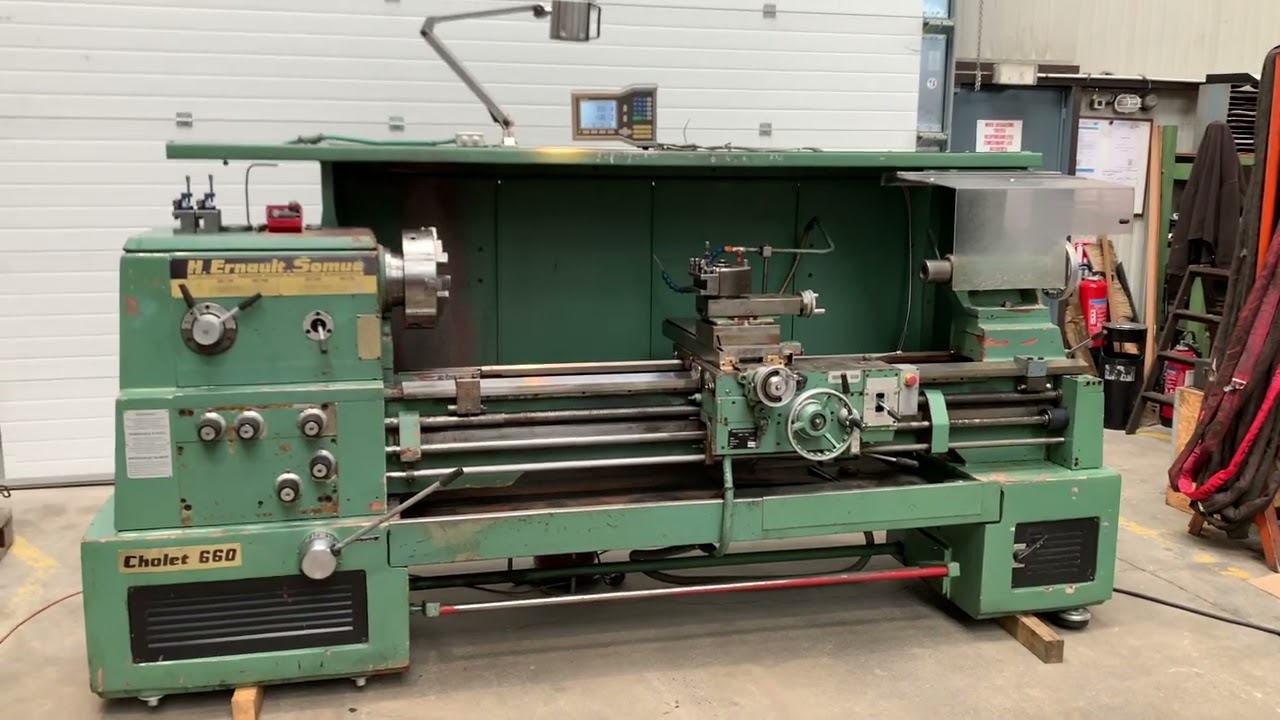 Tour parallèle ERNAULT SOMUA CHOLET 660 - www.retec-machines.com