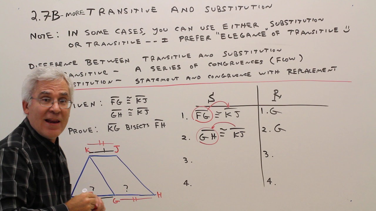 2.7B--More Transitive and Substitution