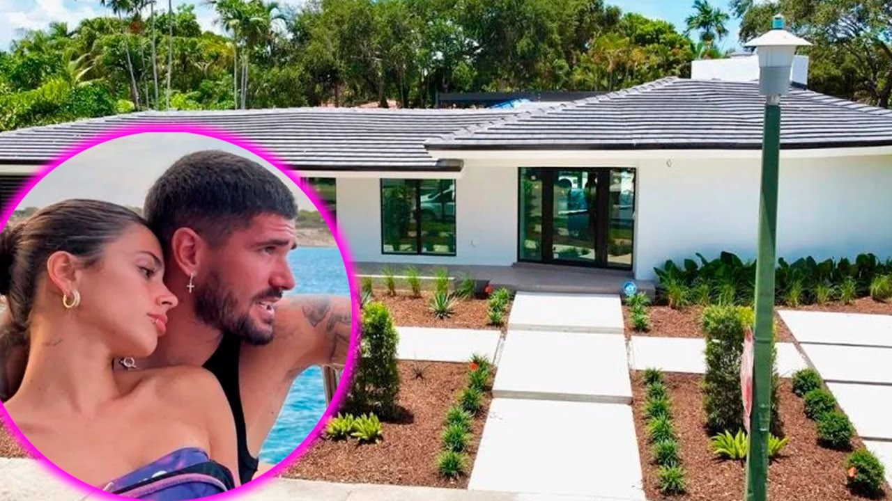 ASÍ ES LA CASA QUE COMPRÓ RODRIGO DE PAUL EN MIAMI POR 3,7 MILLONES DE DÓLARES PARA VIVIR CON TINI