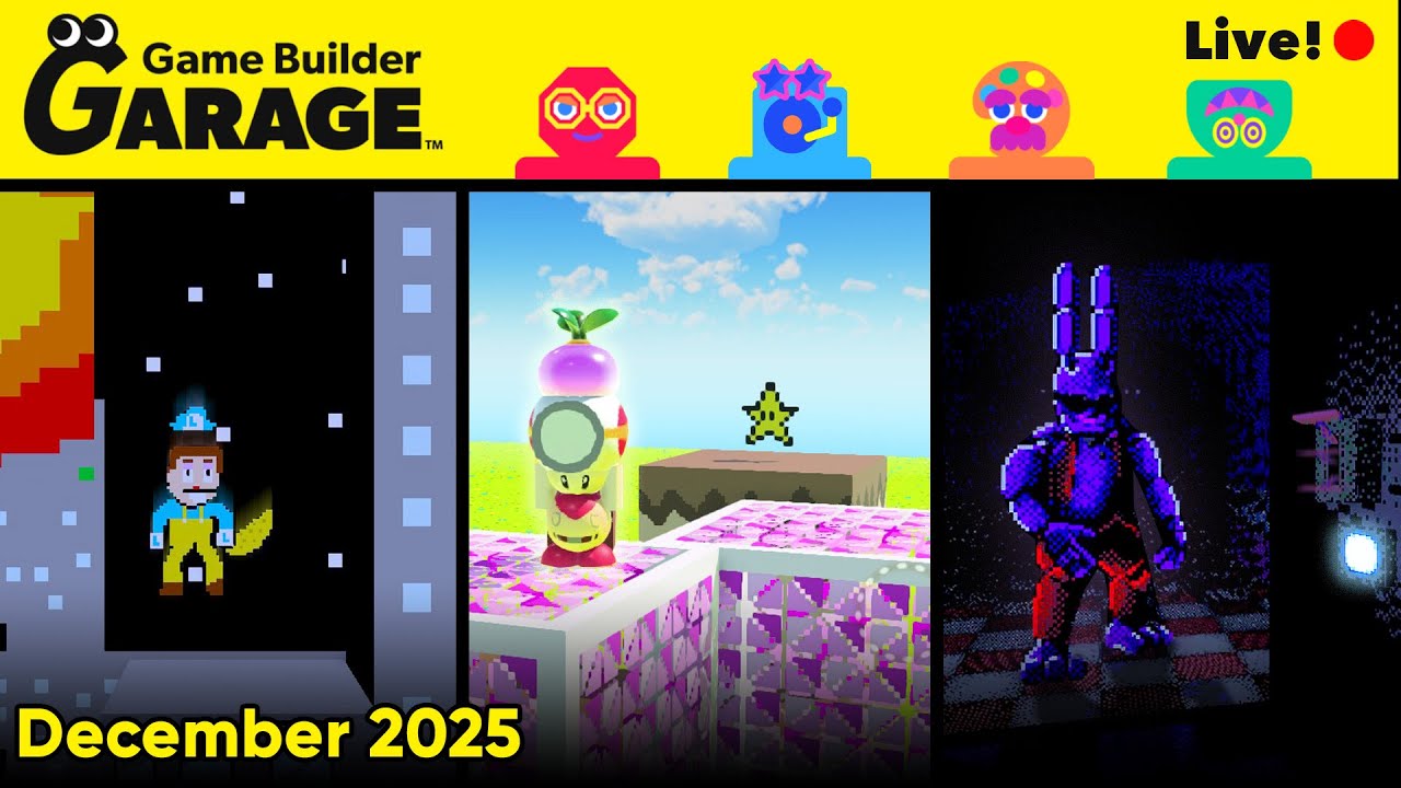 Game Builder Garage - FINAL Community Showcase Stream of 2025! - December 2025 | Live! 🔴