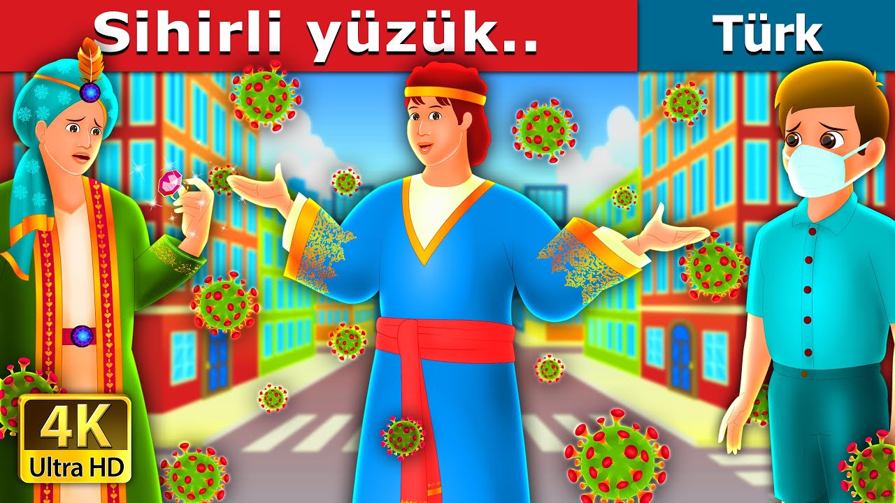 SİHİRLİ YÜZÜK  | The Magic Ring Story in Turkish |  @TurkiyaFairyTales